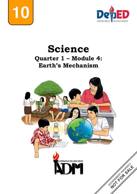 Quarter 1 Module 4: Earth’s Mechanism .